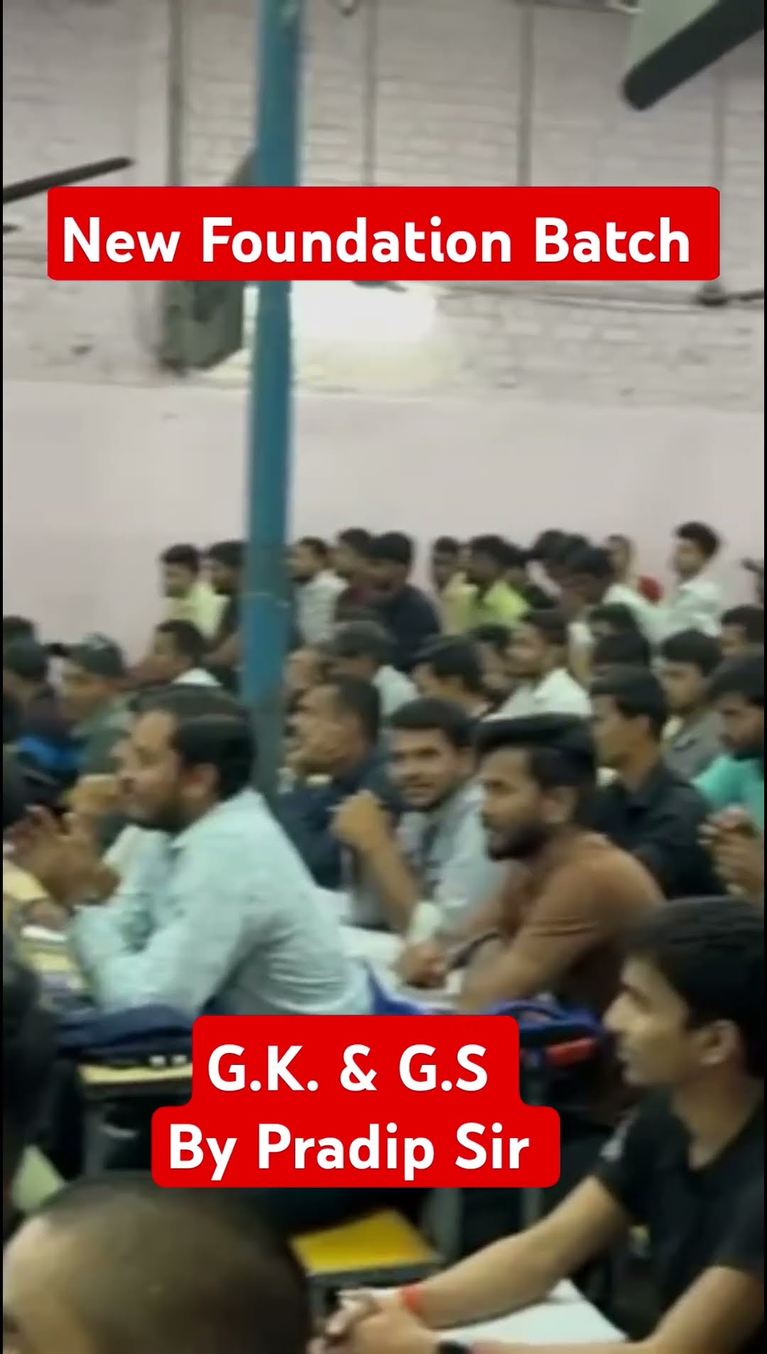 G.K. \u0026 G.S. New Foundation Batch | Starts from 13 Feb. #kautilyags #motivation #education